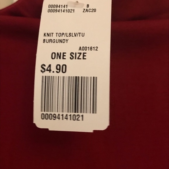 NWT Forever 21 Fleece Lined Mock Neck Sweater - Picture 2 of 3